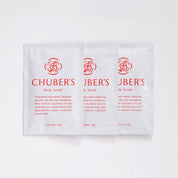 CHUBER'S Body Scrub ボディスクラブ トライアルパウチ3包セット